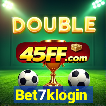 Bet7klogin